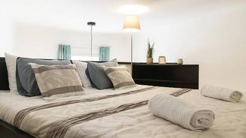 2 bedrooms, iron/ironing board