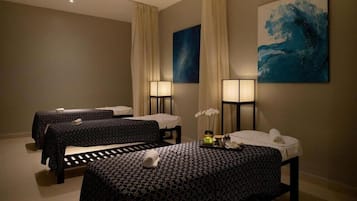 Body treatments, hydrotherapy, aromatherapy, hot stone massages