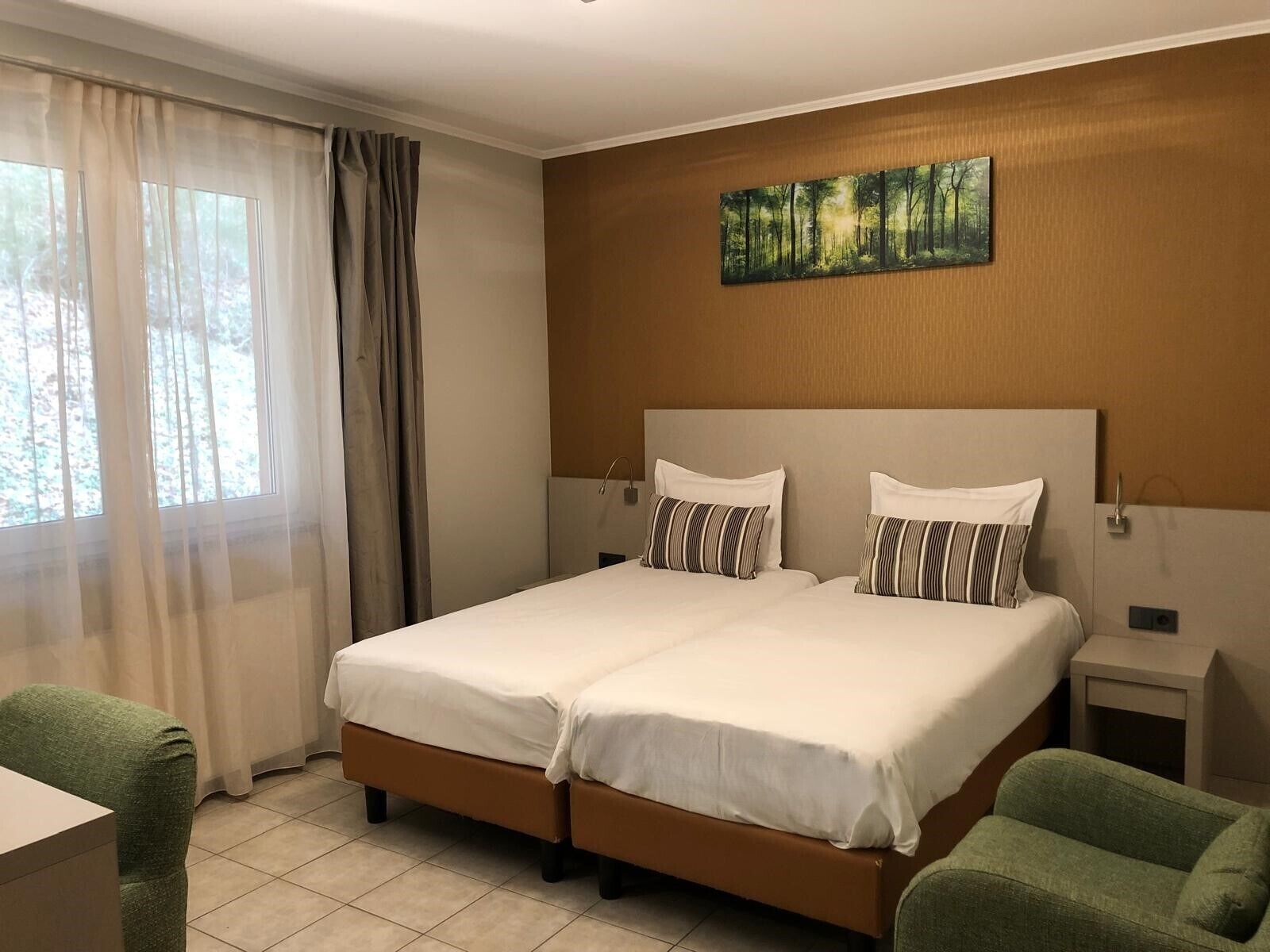 Standard Twin Room | In-room safe, individually furnished, laptop workspace, blackout drapes