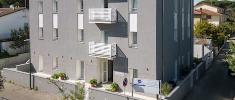 Façade de l’hébergement