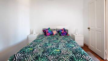 2 Schlafzimmer, Bügeleisen/Bügelbrett, kostenloses WLAN, Bettwäsche