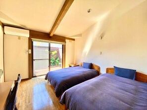 1 slaapkamer, een bureau, gratis wifi, beddengoed