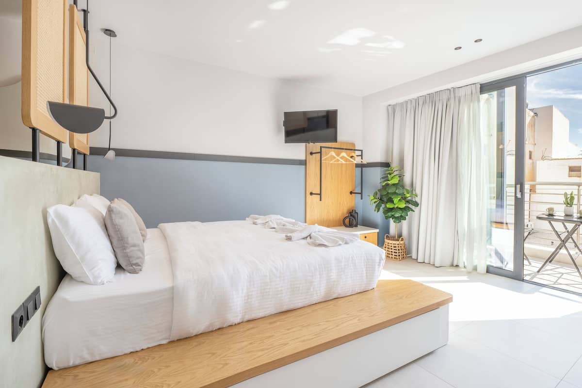 Studio, Balcony | Iron/ironing board, free WiFi, bed sheets