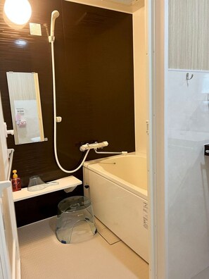 Hair dryer, towels