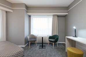 1 slaapkamer, een bureau, gratis wifi, beddengoed