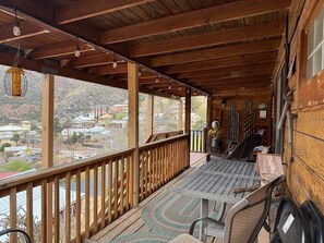 Perched in the Mule Mountains, you get views of Main Street and Brewery Gulch. - Top of the Stairs Old Bisbee|Park & Walk to Main Street (Bisbee)