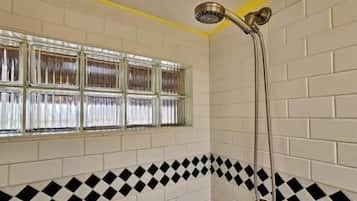Plenty of water pressure and a new hot water heater to keep o