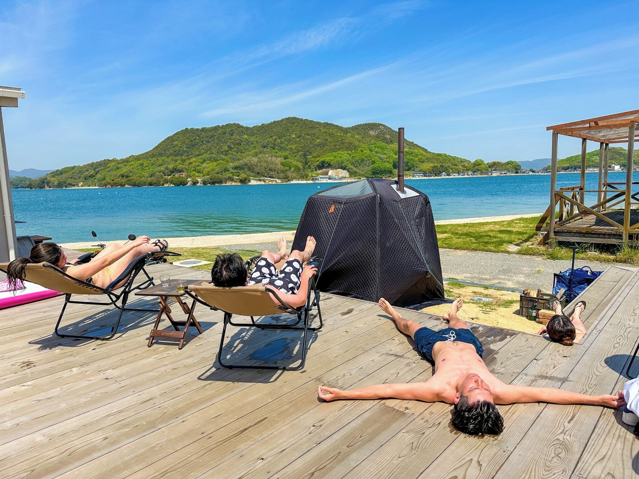 Overnattingsstedets uteområder