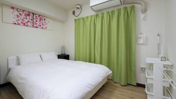 2 室のベッドルーム、デスク、アイロン / アイロン台、WiFi (無料)