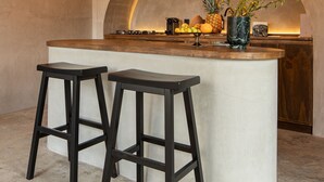 Biệt thự có thiết kế đặc sắc | Bếp riêng | Dụng cụ pha espresso, dụng cụ pha cà phê/trà, tủ lạnh, lò vi sóng 