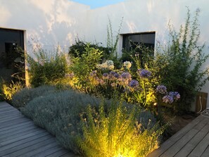 Overnattingsstedets uteområder