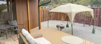 For 4 peopleWood deck BBQ planGlamping special / Minamitsuru District Yamanashi