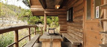 A building log housecapacity 6 people with BBQ / County Market Gifu