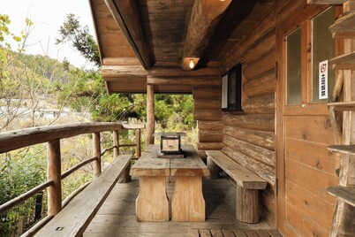 A building log housecapacity 6 people with BBQ / County Market Gifu