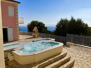 Terrace/patio - 3 Bedroom Villa in Skala (Skala)