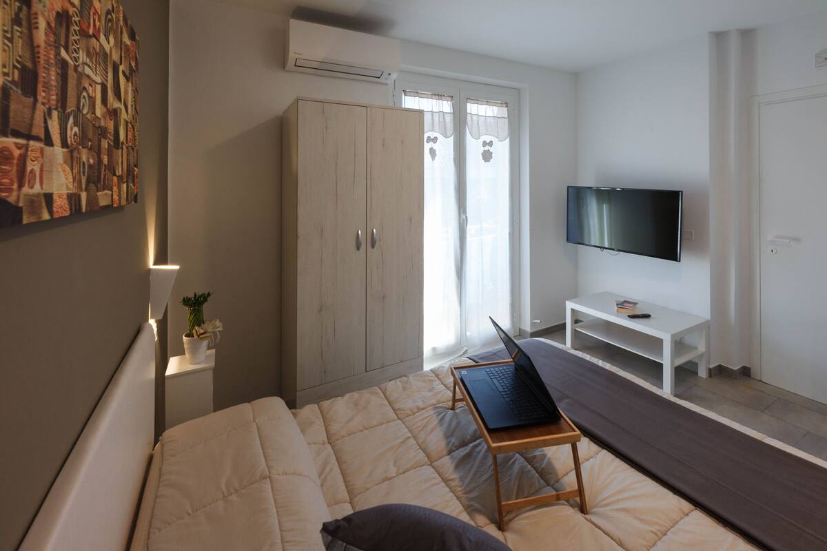 Chambre double | Terrasse/patio