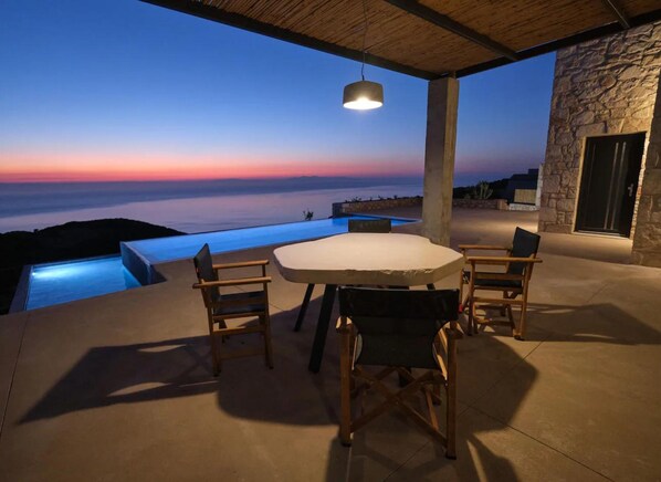 Living area - Exclusive Villa in Volimes Greece (Zakynthos)
