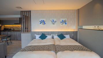 1 bedroom, desk, free WiFi, bed sheets