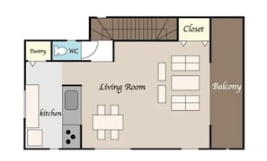 Floor plan - Sand Villa Tateyama 28 people BBQ facilities av / Minamiboso City Chiba (Minamiboso City)