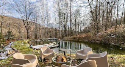 Robust vacation home near nature and ski mountains in the Finger Lakes region!