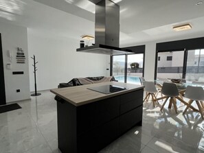 Interior - Modern house Mas Bosca, with swimming pool and garden AV 67 (ROSES)