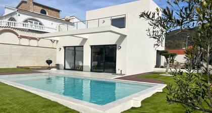 Modern house Mas Bosca, with swimming pool and garden AV 67