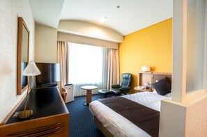 1 bedroom, desk, iron/ironing board, free WiFi - Nonsmoking Premium Deluxe Single Room Room wit / Nagoya Aichi (Nagoya)