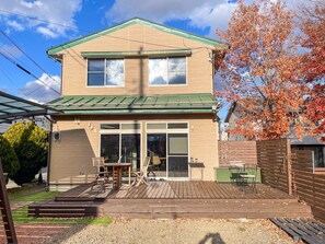 Outdoor dining - An inn where the entire building can be reserved f / Fujiyoshida Yamanashi (Fujiyoshida)