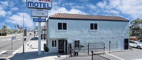 Overnatningsstedets facade