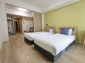 1 dormitorio, escritorio, wifi gratis y ropa de cama