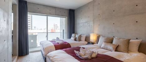 1 bedroom, desk, free WiFi, bed sheets