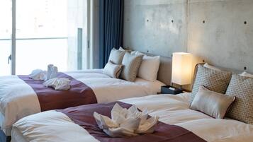 1 bedroom, desk, free WiFi, bed sheets