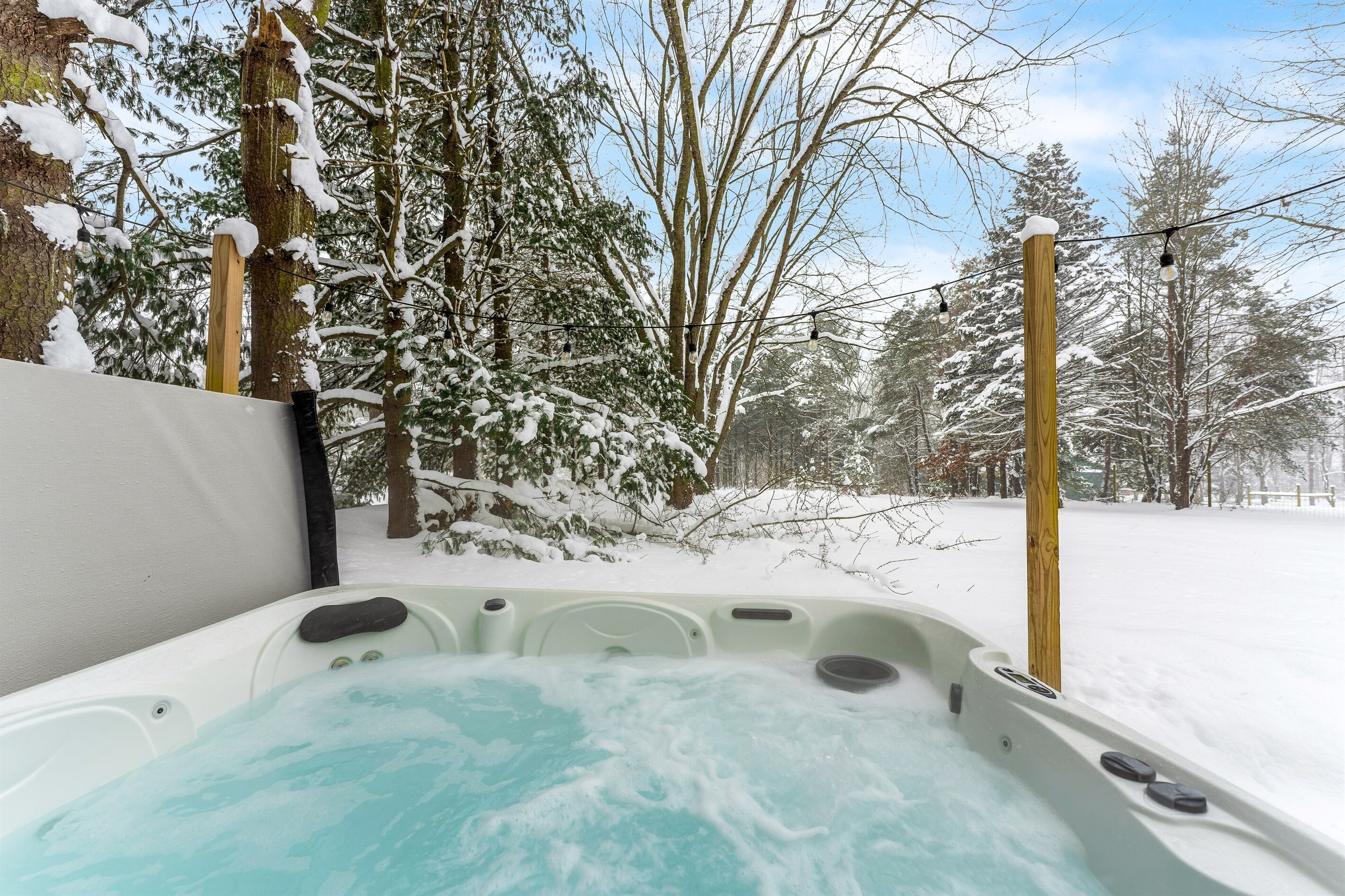 Bain à remous extérieur