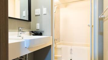 Hair dryer, towels