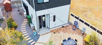 New built Tsukuba Garden House  for familiesGuesthouse Qiao  / Tsukuba Ibaraki