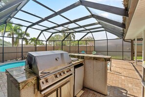 Aire de pique-nique/barbecue