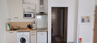 Studio + parking privatif en sous-sol. En Résidence sécurisée et clôturée