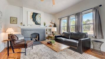 Smart TV, fireplace, offices