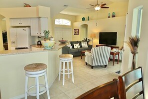 Smart TV, books, offices