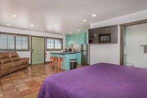1 bedroom, iron/ironing board, travel crib, free WiFi