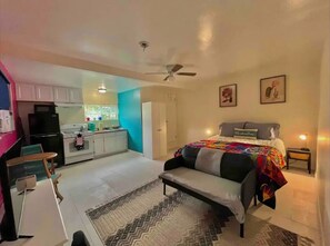 1 bedroom, iron/ironing board, free WiFi, bed sheets