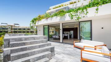 Cobertura exclusiva | Terraço/pátio