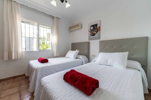 3 slaapkamers, wifi, beddengoed