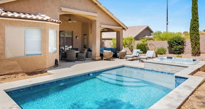 Family Retreat surrounded by mountains, fairways and trails.