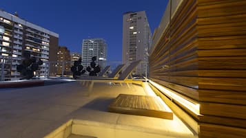 Habitación básica doble | Terraza o patio