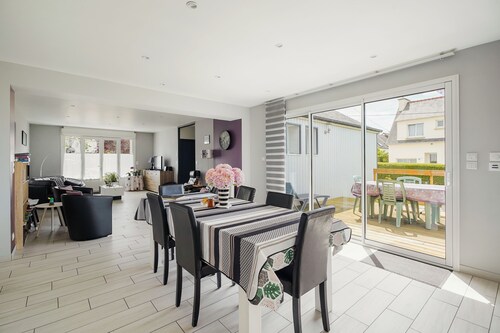 Maison de vacances 'Kermat' avec terrasse privée, jardin privé et Wi-Fi