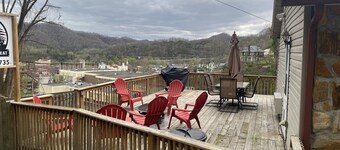 Ryder's Retreat overlooking the city of Williamson!