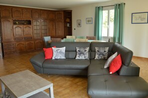 TV, fireplace, ping pong