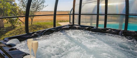 Idromassaggio all'aperto