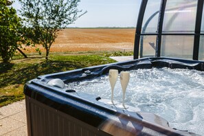 Idromassaggio all'aperto